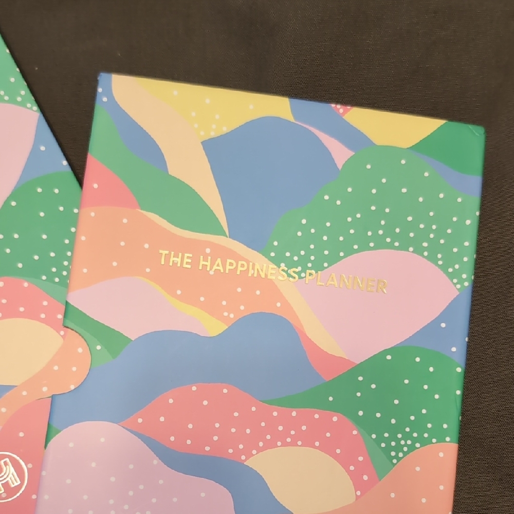 100 Days Of Happiness - Colorful Planner Gift Set